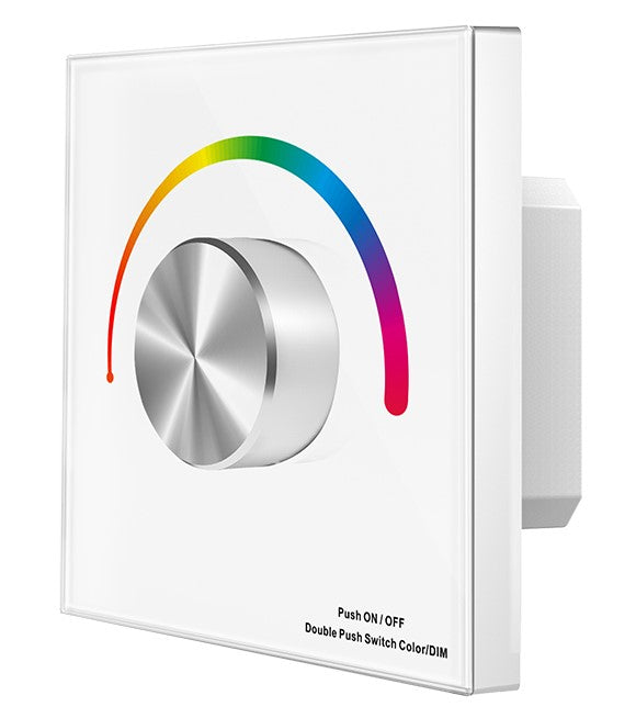 LED RGB Constant Voltage Controller, 24V, 4A/Ch, 3 Channels, White — image 1