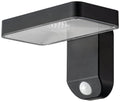 LED Solar Wall Lamp, Black, Square, 9W, Warm Light — image 1