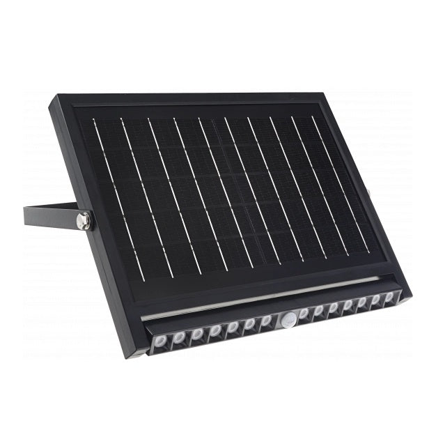 LED Solar Wall Light, Multi-Function, 12.5W, RGB — image 2
