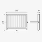 LED Solar Wall Light, Multi-Function, 12.5W, RGB — image 4