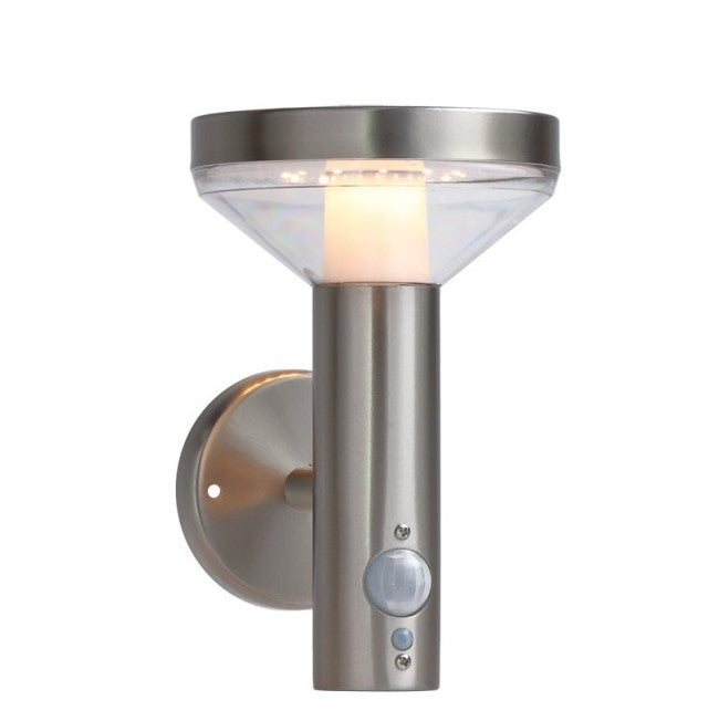 LED Solar Wall Light, Up, PIR Sensor, 2W, Warm Light — image 3