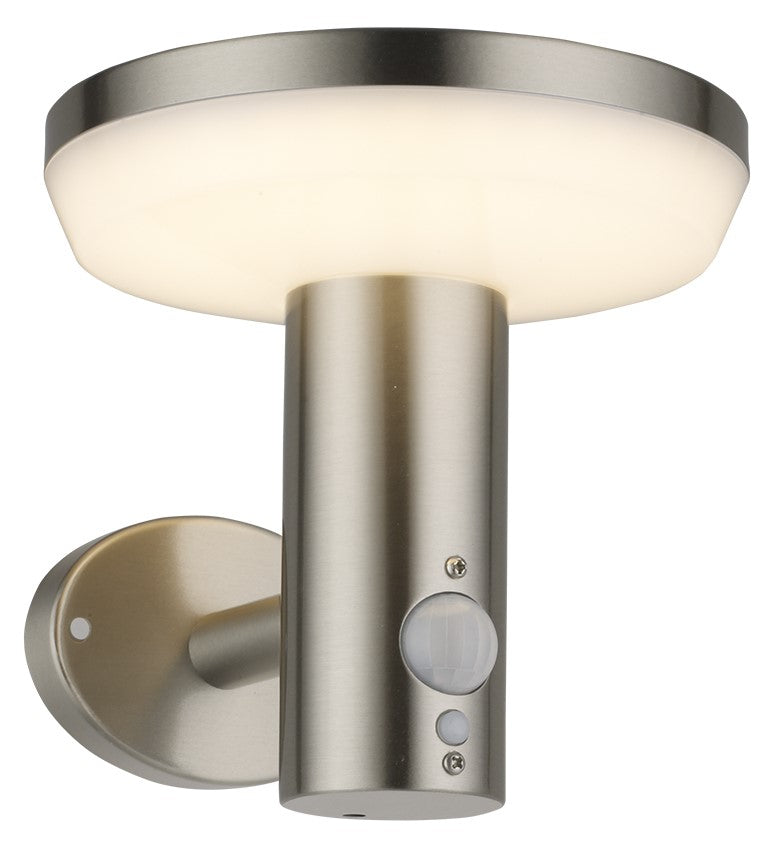 LED Solar Wall Light, Up, PIR Sensor, 4.4W, Warm Light — image 1
