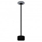 LED Solar Garden Lamp, Black, 2.5m Pole, Water Tank, Remote Control, CCT — image 1