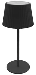 LED Rechargeable Solar Table Lamp, 2.5W, Chrome — image 1