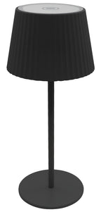 LED Rechargeable Solar Table Lamp, 2.5W, Chrome — image 1