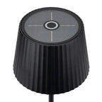 LED Rechargeable Solar Table Lamp, 2.5W, Chrome — image 2