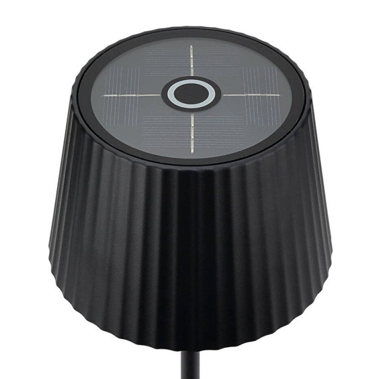 LED Rechargeable Solar Table Lamp, 2.5W, Chrome — image 2