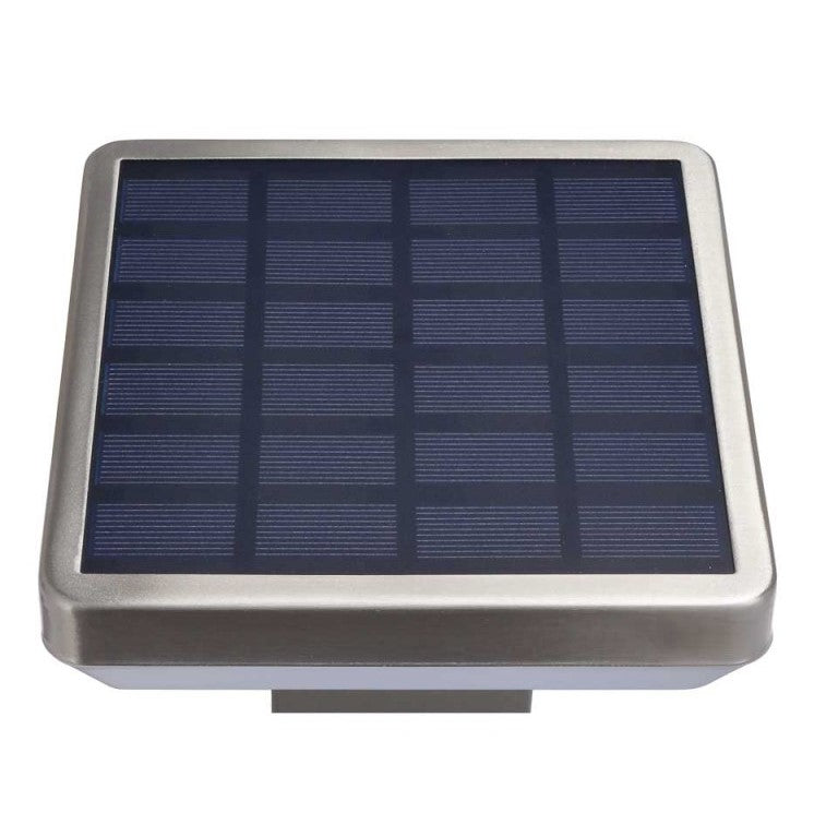 LED Solar Lawn Lamp, 4.4W, Spike, Brushed Aluminium, PIR Sensor, Warm Light — image 4