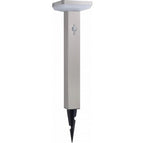 LED Solar Lawn Lamp, 4.4W, Spike, Brushed Aluminium, PIR Sensor, Warm Light — image 2