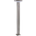 LED Solar Lawn Lamp, 4.4W, Brushed Aluminium, PIR Sensor, Warm Light — image 2