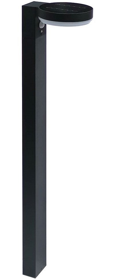 LED Solar Lawn Light, 6W, PIR Sensor, 90cm, White Light — image 1
