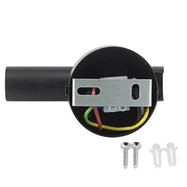 LED Cabinet Light, 2W, ON/OFF-Switch, Black, Warm Light — image 3