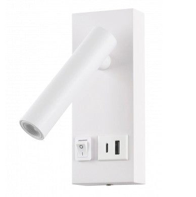 LED Cabinet Light, 2W, ON/OFF-Switch, USB, White, Neutral Light — image 1