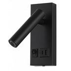 LED Cabinet Light, 2W, ON/OFF-Switch, USB, Black, Neutral Light — image 1