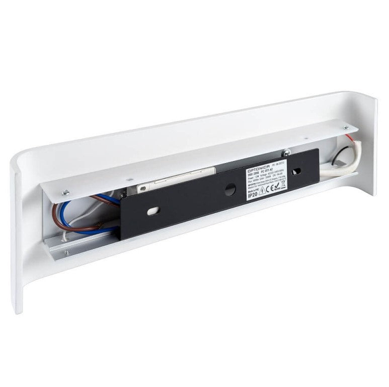 LED Wall Light, White, 12W, 600Lm, Warm Light — image 4
