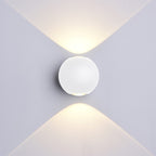 LED Wall Light, White, Round, 6W, Warm Light — image 3