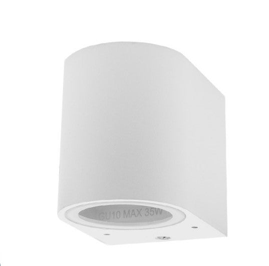 LED Wall Lamp, White, Cylinder, 1 Socket, Max 35W — image 2