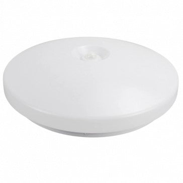 LED Outdoor Ceiling Light, PIR Sensor, 2xE27, White — image 1