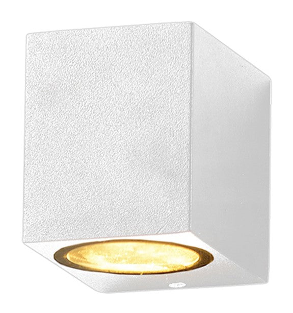 LED Wall Lamp, White, Square, 1 Socket, Max 35W — image 1