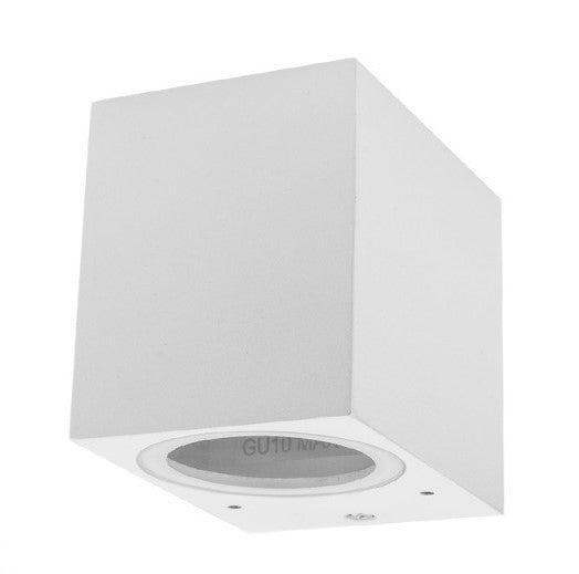 LED Wall Lamp, White, Square, 1 Socket, Max 35W — image 2