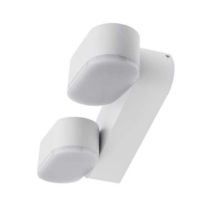 LED Wall Light, White, Rotatable, 12W, Neutral Light — image 4