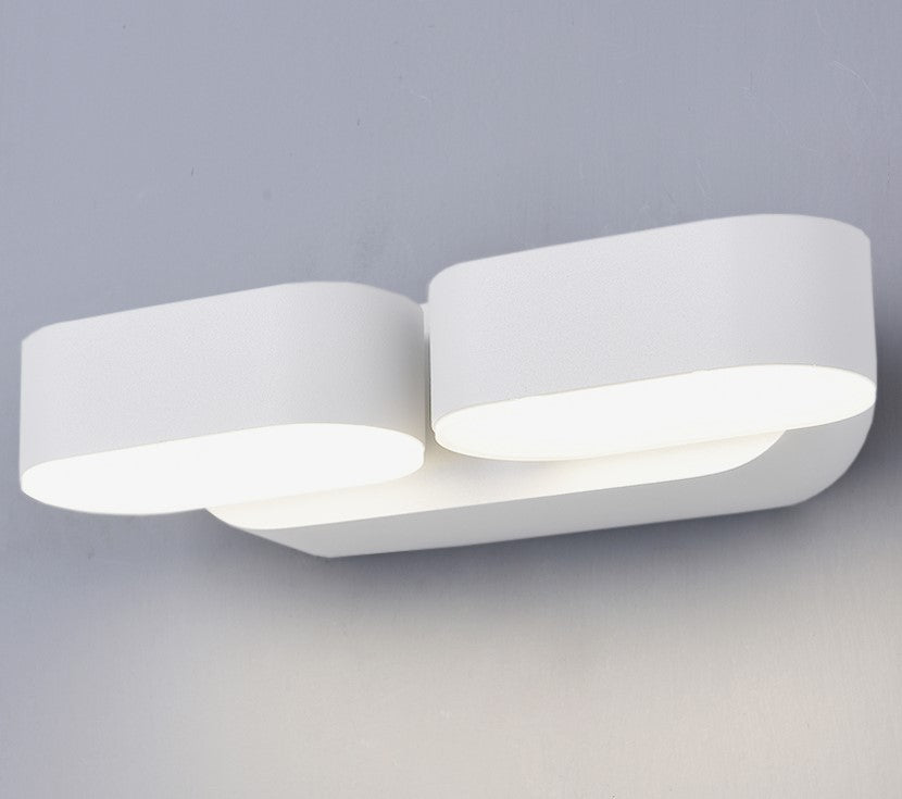 LED Wall Light, White, Rotatable, 12W, Neutral Light — image 1