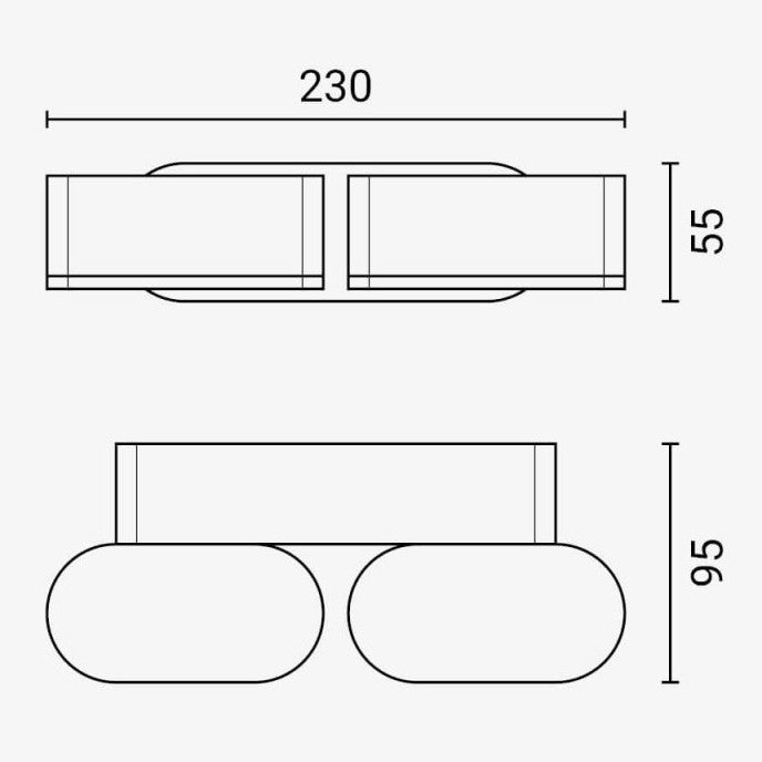 LED Wall Light, White, Rotatable, 12W, Warm Light — image 5
