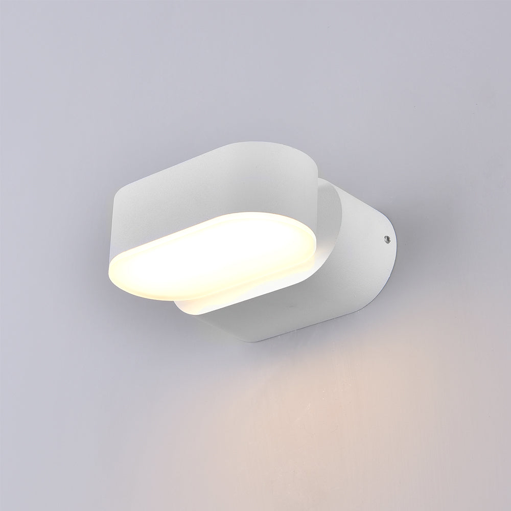 LED Wall Light, White, Rotatable, 6W, Neutral Light — image 1