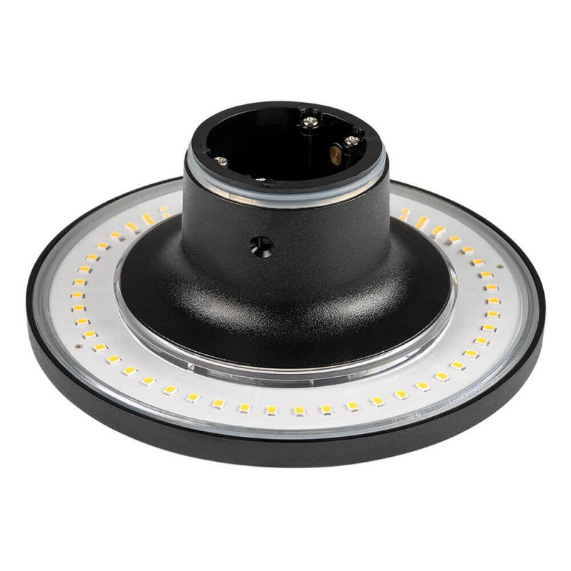 LED Wall Light, Black, 12W, 1200Lm, Warm Light — image 4