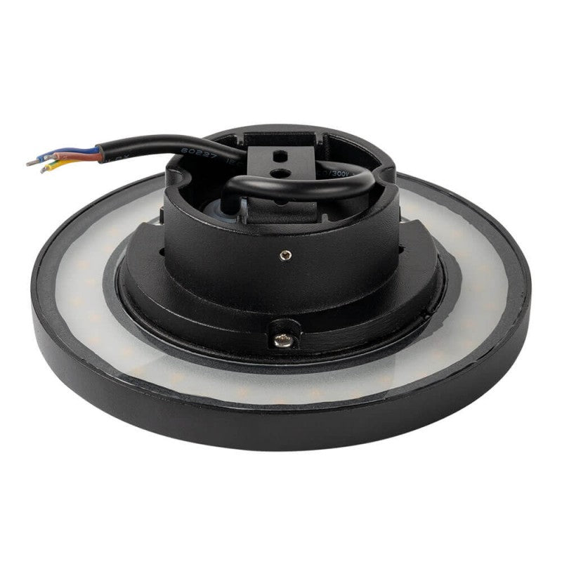 LED Wall Light, Black, 12W, 670Lm, Warm Light — image 3