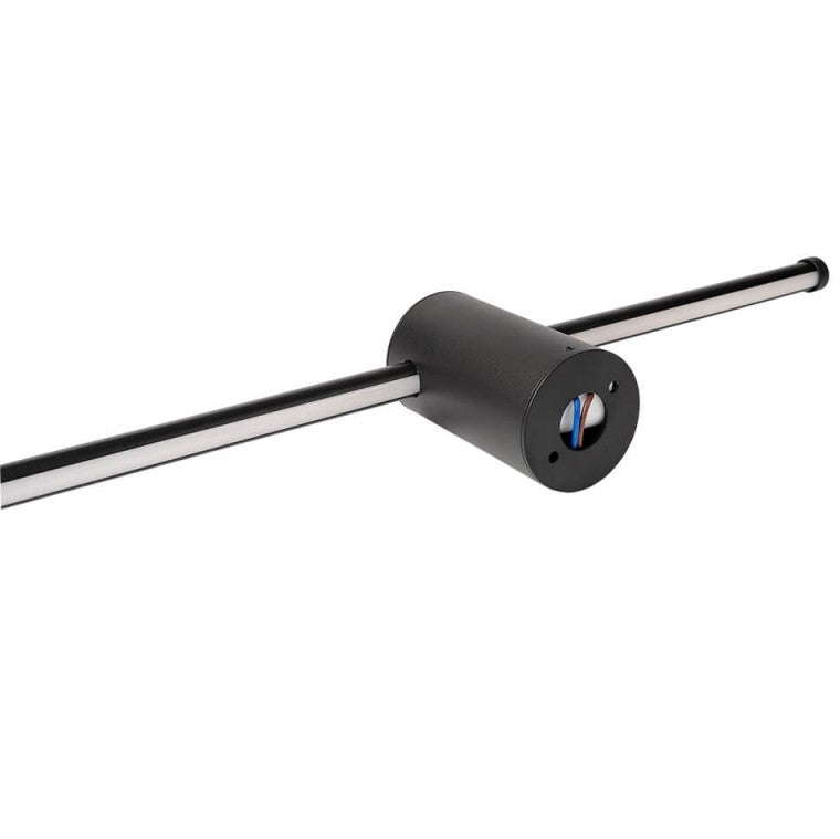 LED Wall Light, Black, 16W, Neutral Light — image 2