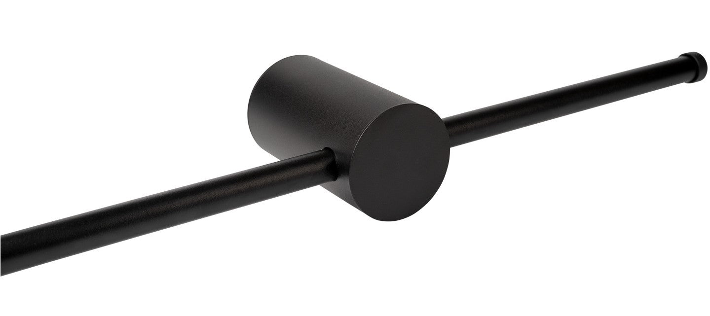 LED Wall Light, Black, 16W, Warm Light — image 1