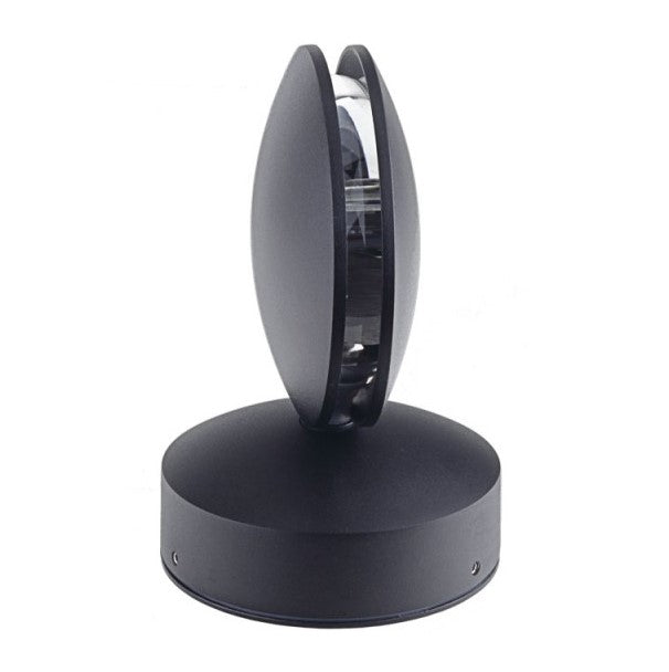 LED Wall Light, Black, 9W, Warm Light — image 3