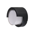 LED Wall Light, Black, Round, 15W, Neutral Light — image 1