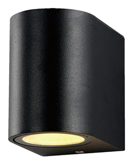 LED Wall Lamp, Black, Cylinder, 1 Socket, Max 35W — image 1