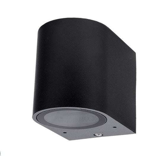 LED Wall Lamp, Black, Cylinder, 1 Socket, Max 35W — image 2