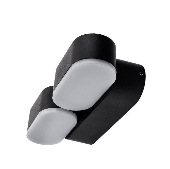 LED Wall Light, Black, Rotatable, 12W, Neutral Light — image 3