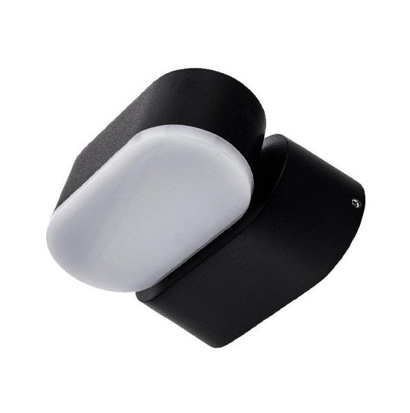LED Wall Light, Black, Rotatable, 6W, Neutral Light — image 3