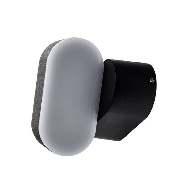 LED Wall Light, Black, Rotatable, 6W, Neutral Light — image 4