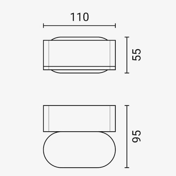 LED Wall Light, Black, Rotatable, 6W, Neutral Light — image 6