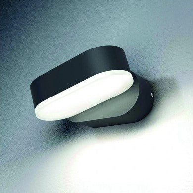LED Wall Light, Black, Rotatable, 6W, Neutral Light — image 2