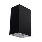 LED Wall Lamp, Black, Rectangular, 2 Sockets, Max 35W — image 2