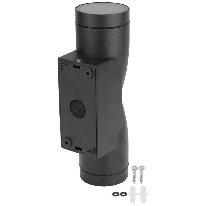 LED Wall Lamp, 2xGU10, Spindle, Black — image 3