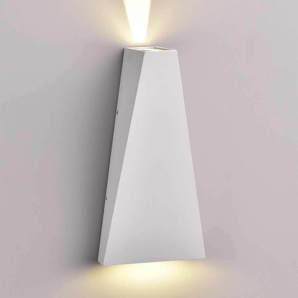LED Wall Light, Grey, 6W, Warm Light — image 1