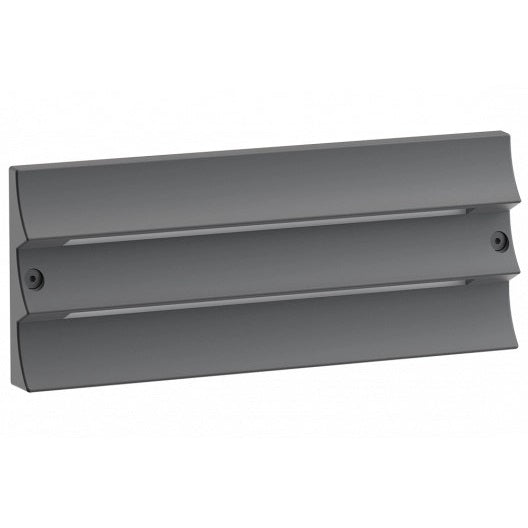 LED Wall Lamp, Grey, Waves — image 1