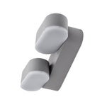 LED Wall Light, Grey, Rotatable, 12W, Neutral Light — image 3