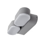 LED Wall Light, Grey, Rotatable, 12W, Neutral Light — image 2