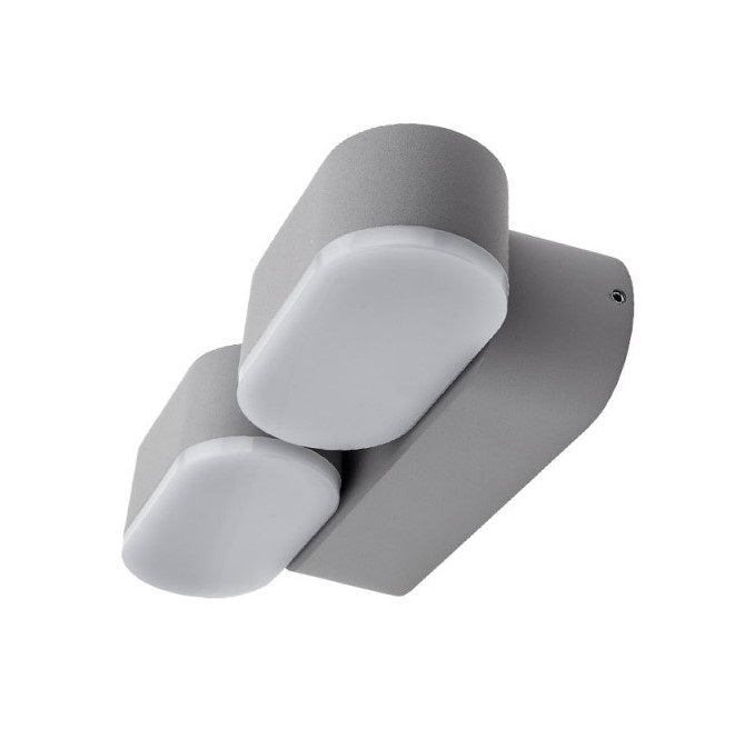 LED Wall Light, Grey, Rotatable, 12W, Neutral Light — image 2