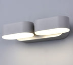 LED Wall Light, Grey, Rotatable, 12W, Neutral Light — image 1