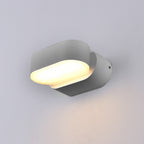 LED Wall Light, Grey, Rotatable, 6W, Warm Light — image 1